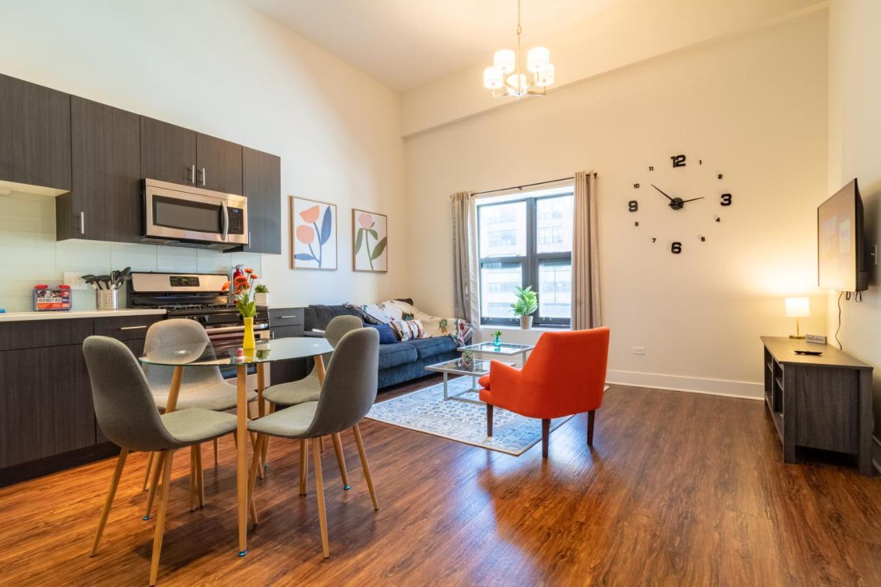 Mccormick Place 420 Friendly 3Br In Downtown Chicago With Optional Parking Sleeps 8 Guests Near Soldier Field, Grant Park And Lakefront Trail Buitenkant foto